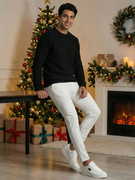 Férfi Nadrág Ekrü OZONEE O/P4049Z