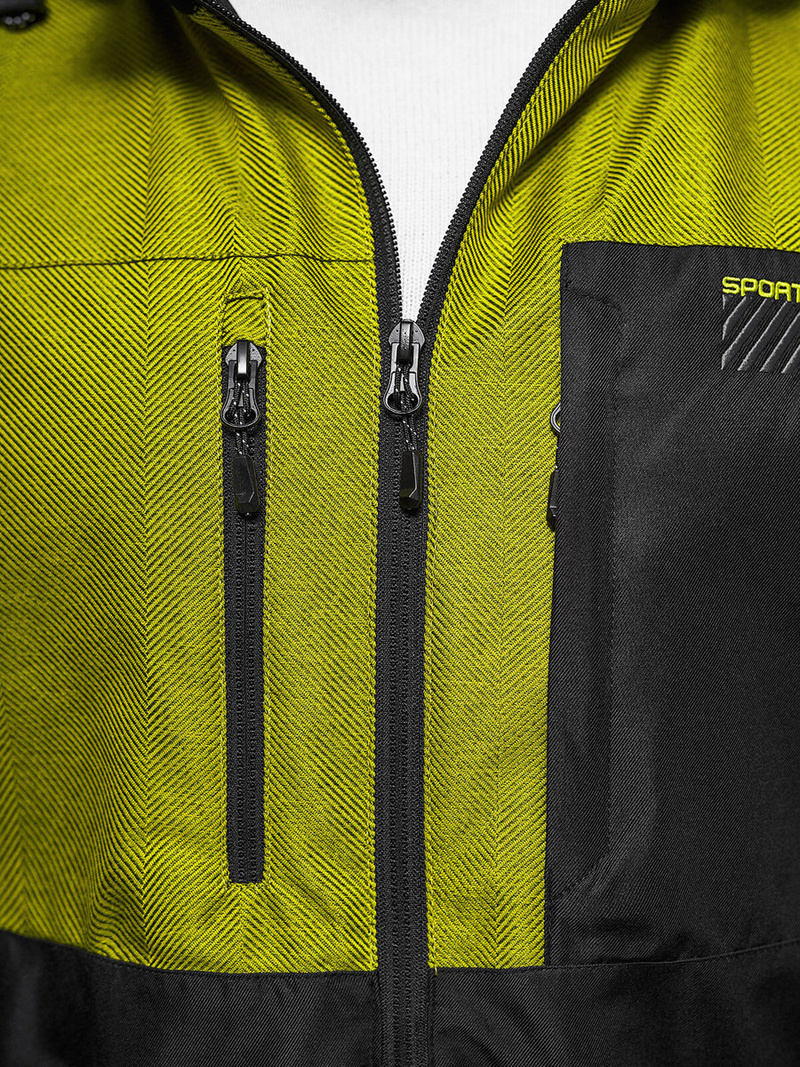 Férfi dzseki fekete OZONEE JS/22M311/392