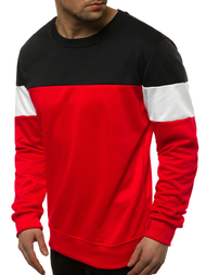 Férfi blúz Piros OZONEE JS/JZ11053