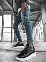 Sneakersek Fekete-fehér OZONEE CH/257