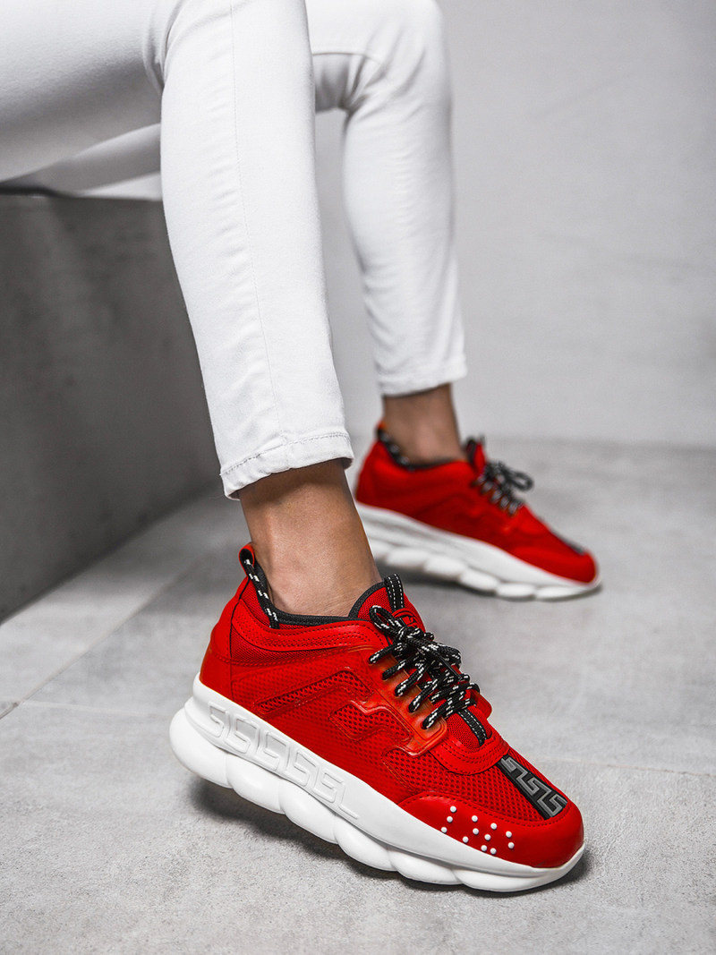 Női sneakersek Piros OZONEE G/2021