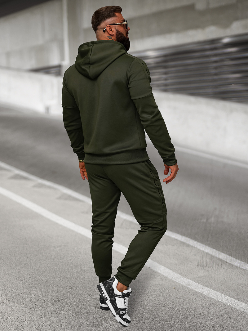 Férfi melegítő együttes khaki OZONEE O/LN11760