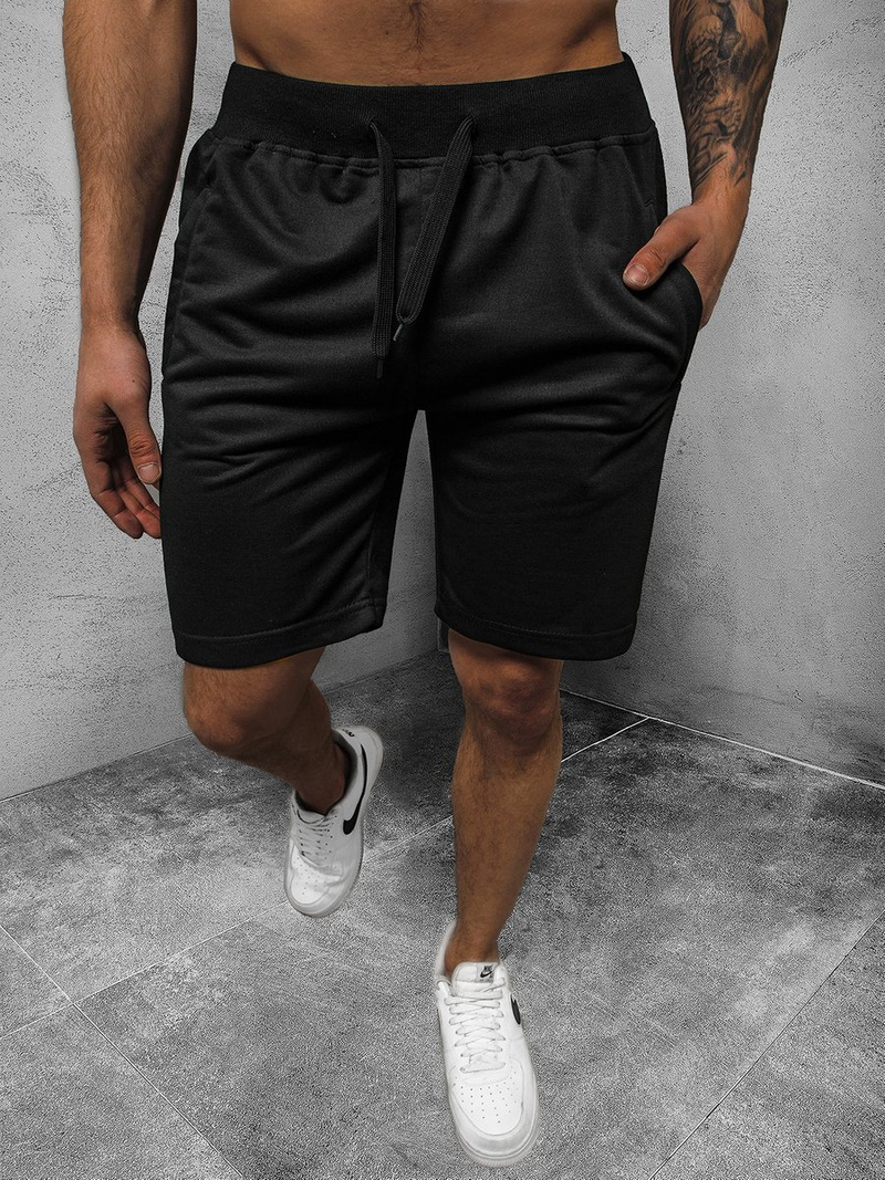 Férfi rövidnadrág Fekete OZONEE JS/DK08Z