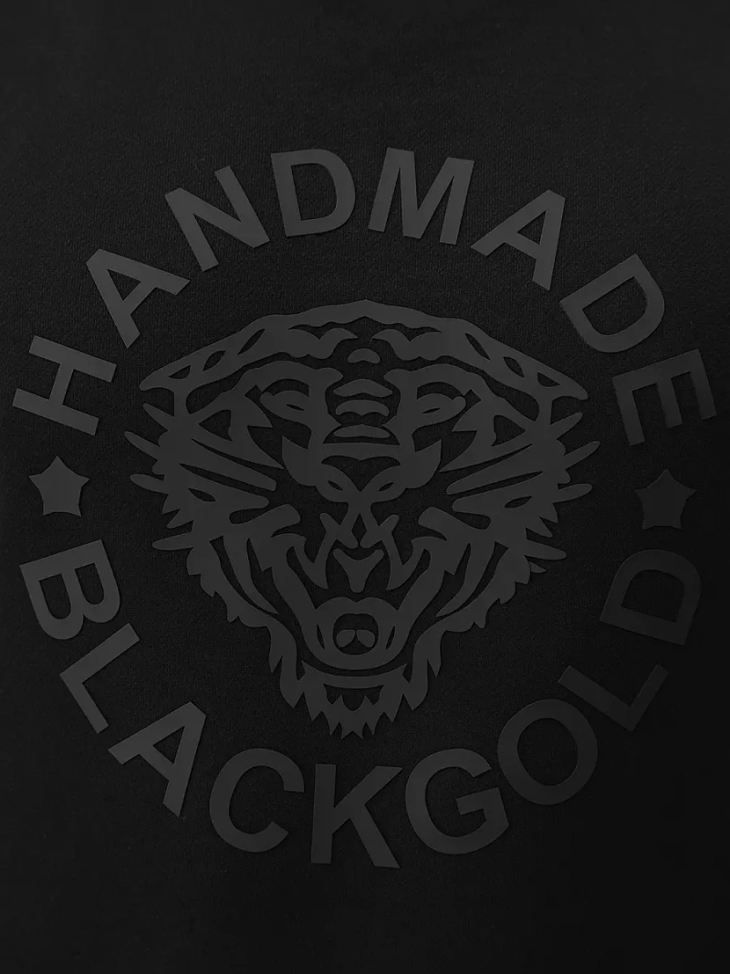 Férfi pulóver fekete OZONEE NB/MF2005