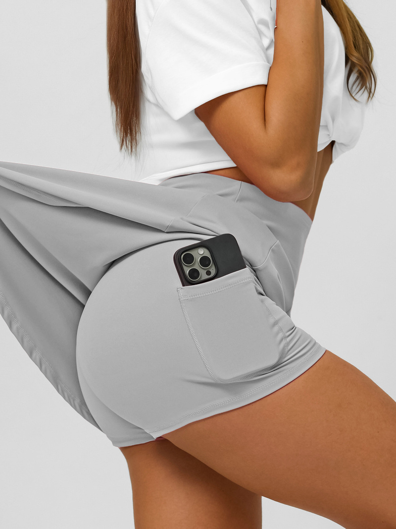 Sportszoknya leggingssel grafit OZONEE JS/17K590/5