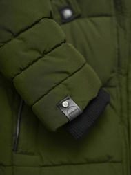 Női téli kabát khaki OZONEE O/W377