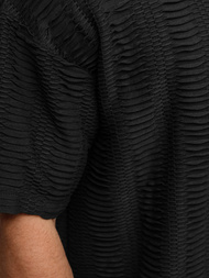 Férfi Póló Fekete OZONEE O/B1149