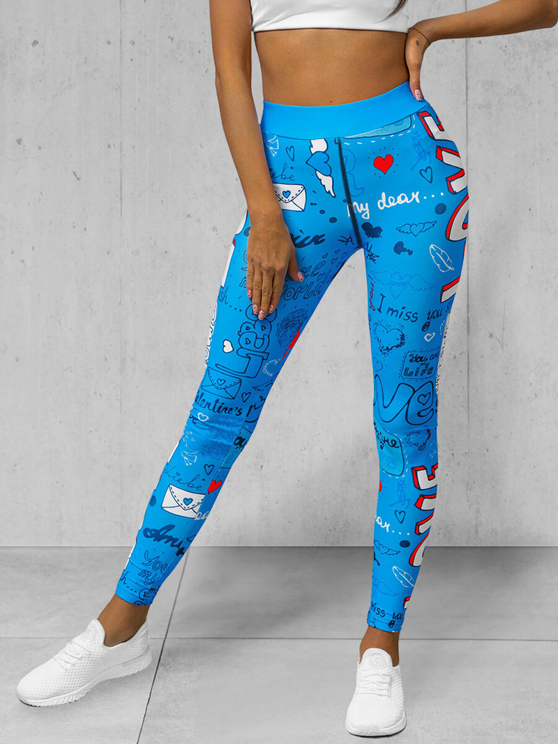 Női Leggings Kék OZONEE O/20755Z