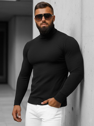 Férfi Pulóver Fekete OZONEE NB/MMB600/4Z