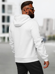 Férfi melegítő együttes fehér-fekete OZONEE O/LN11887