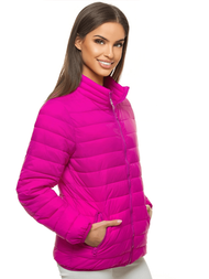 Női dzseki fukszia OZONEE JS/M23037/14