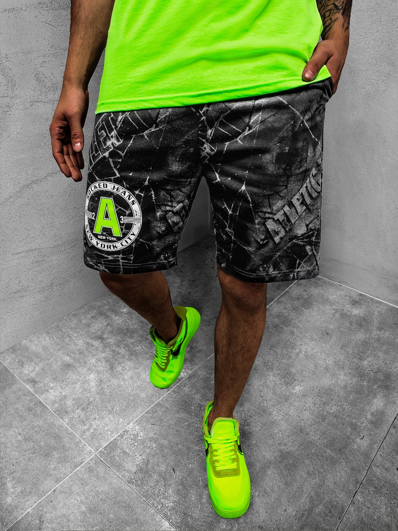 Férfi rövidnadrág Grafit OZONEE JS/KK300166Z