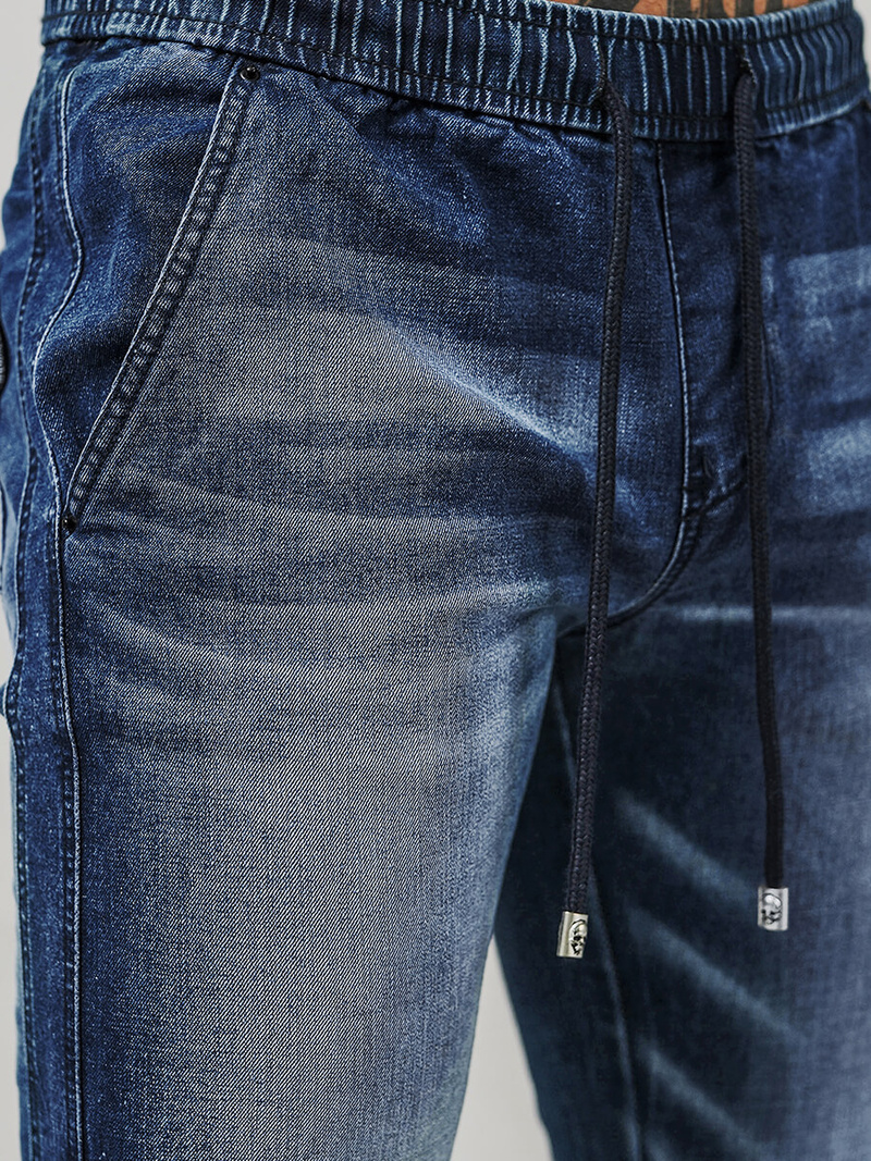 Férfi Nadrág Jogger Sötét-Kék OZONEE NB/MP0118BS