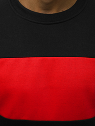 Férfi Melegítő felső Fekete-Piros OZONEE JS/2010Z