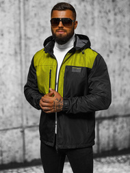 Férfi dzseki fekete OZONEE JS/22M311/392