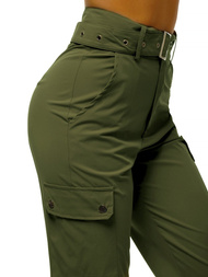 Női jogger nadrág Khaki OZONEE O/HM001