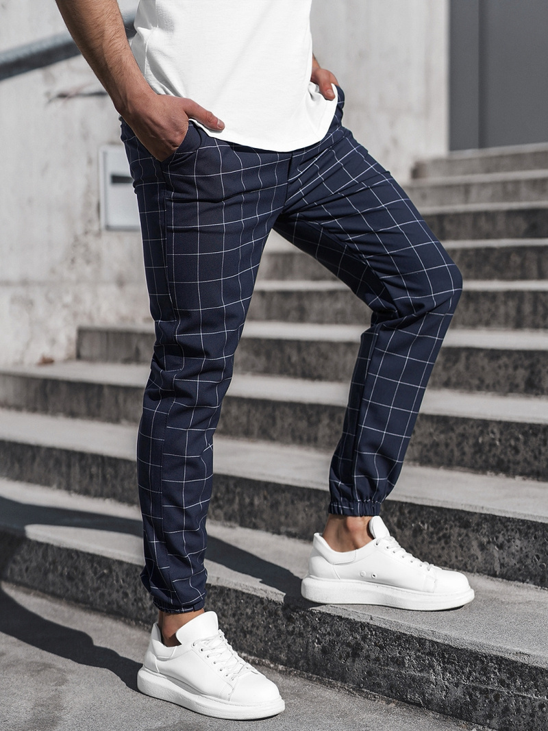 Férfi chino nadrág gránát OZONEE DJ/2275/22Z