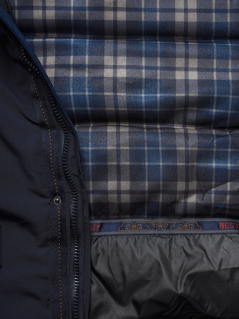 Férfi Kabát Gránát OZONEE JS/5M718/215