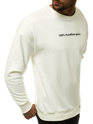 Férfi Melegítő felső Ecru OZONEE MACH/3149