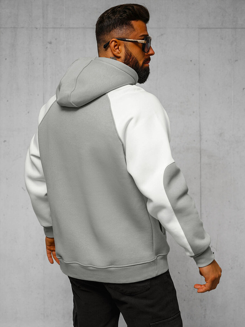 Kapucnis felső szürke OZONEE O/SWE23027Z