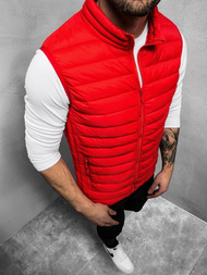 Férfi mellény Piros OZONEE JS/LY32Z