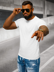 Férfi Póló Fehér OZONEE JS/712005Z