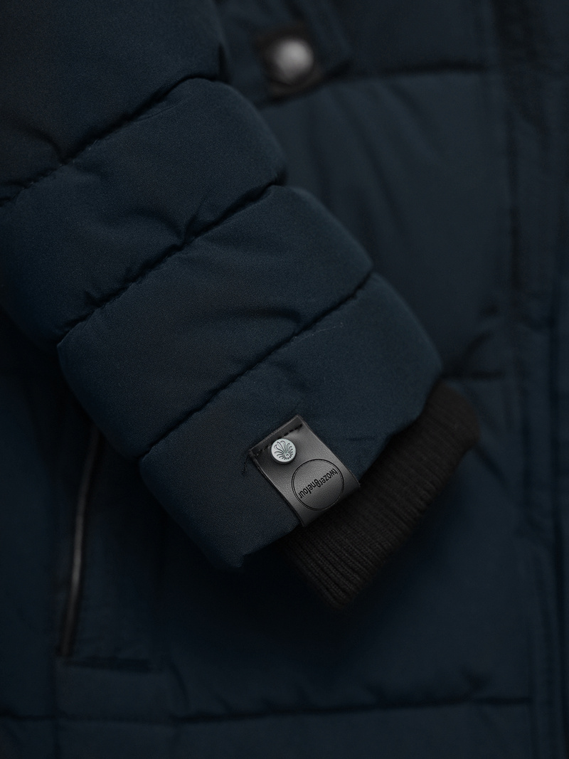 Női téli kabát póló gránát OZONEE O/W377Z