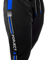 Férfi melegítő nadrág Fekete-kék OZONEE JS/AM120