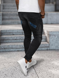 Férfi Farmer Nadrág Fekete OZONEE NB/MP0025NZ