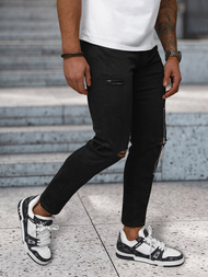 Férfi farmer nadrág fekete OZONEE NB/MP0087N