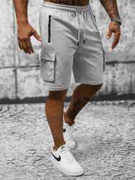 Férfi Rövidnadrág Szürke OZONEE JS/8K278