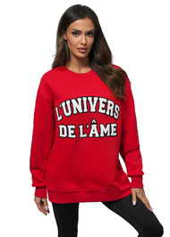 Pulóver Piros OZONEE O/SWE23055