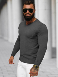 Férfi Pulóver Grafit OZONEE NB/MMB601/3Z