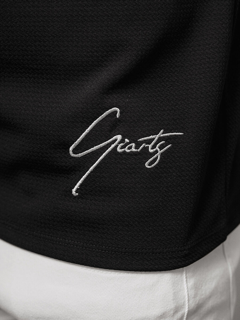 Férfi Póló Fekete OZONEE O/L1192