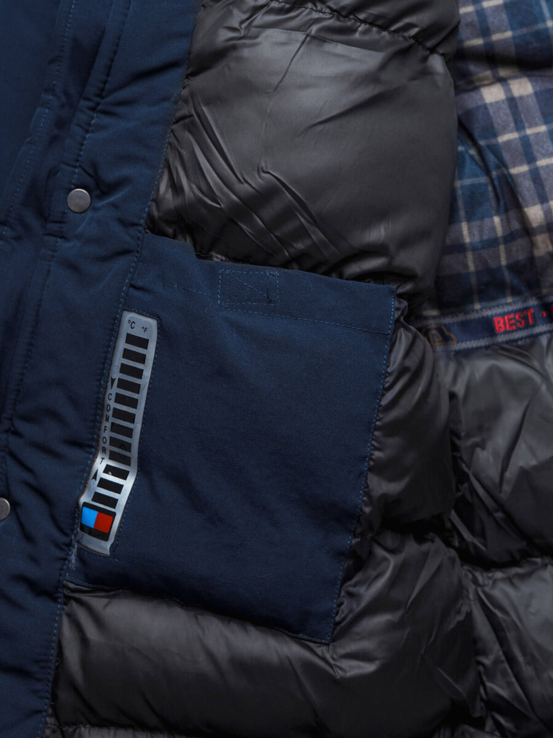 Férfi Kabát Gránát OZONEE JS/5M718/215