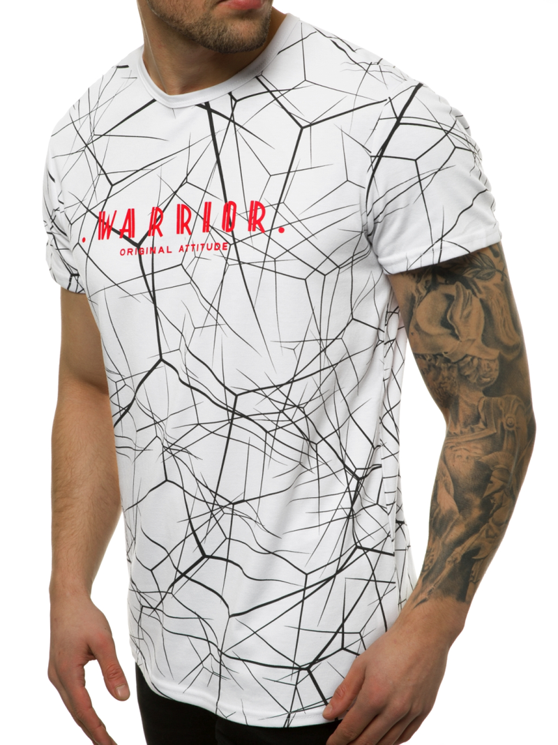 Férfi póló Fehér OZONEE JS/SS10935