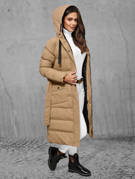 Női téli kabát camel OZONEE JS/5M3178/84