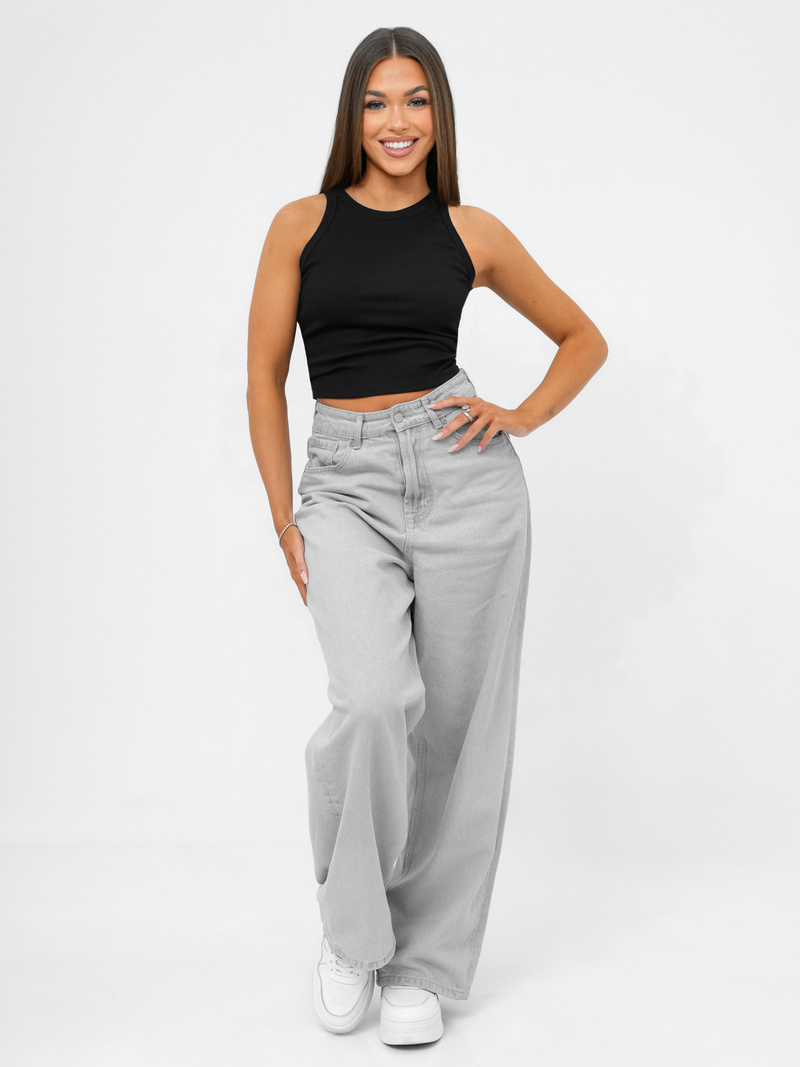 Női felső fekete OZONEE JS/96T665/3