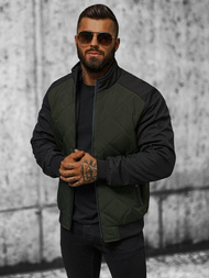 Férfi Dzseki Sötét-Zöld OZONEE JS/84M3022/136