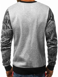 Férfi blúz Szürke OZONEE JS/DD236