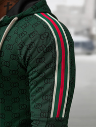 Férfi melegítő együttes zöld OZONEE O/FF5111AB