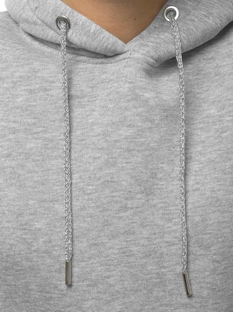 Női kapucnis pulóver Szürke OZONEE O/12102