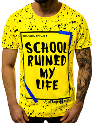 Férfi póló Sárga OZONEE JS/KS1978