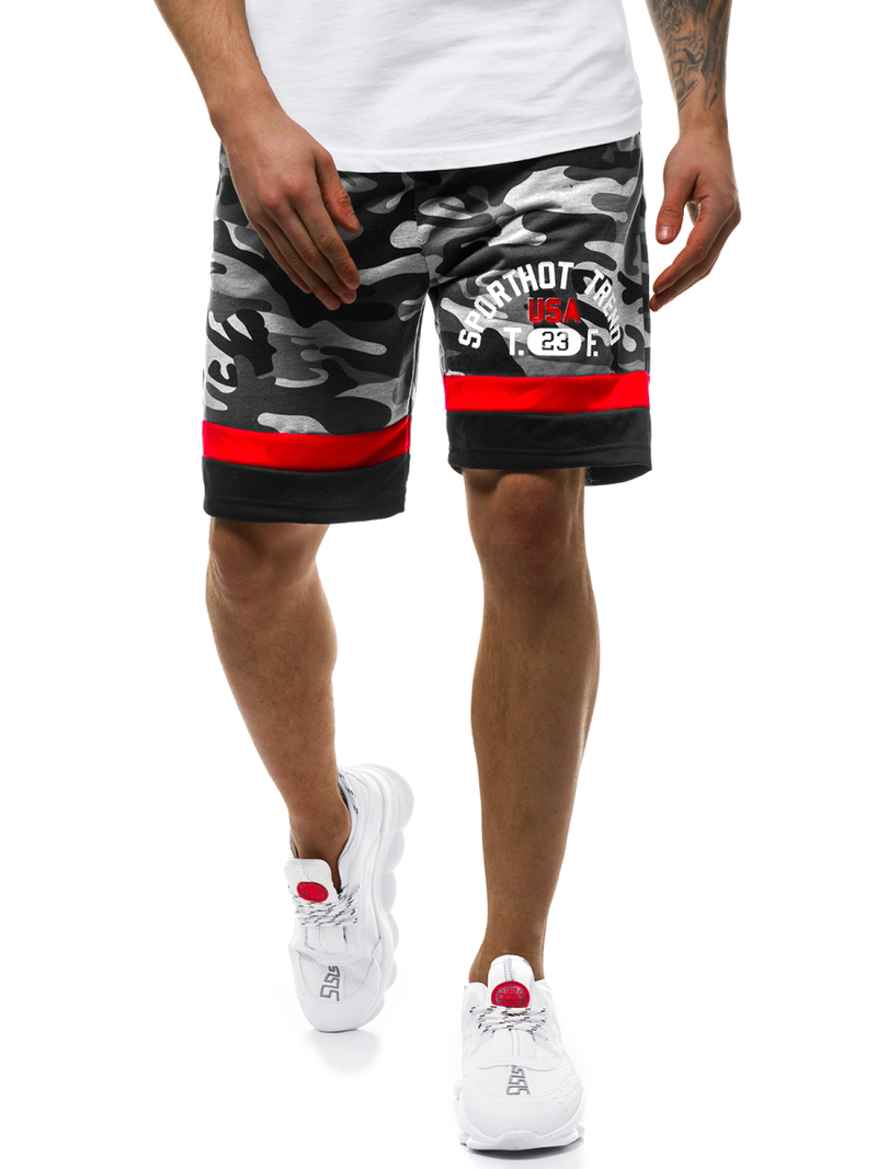 Férfi rövidnadrág Szürke JS/KK300152