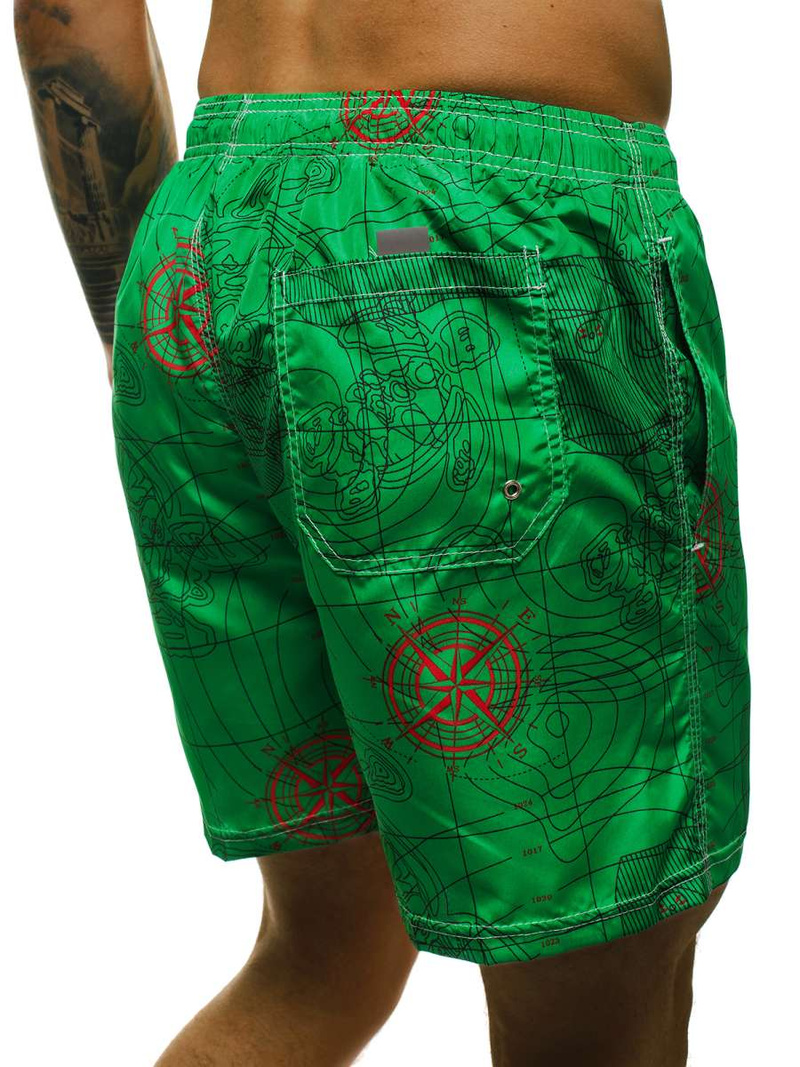 Férfi fürdőnadrág Zöld OZONEE JS/ST073