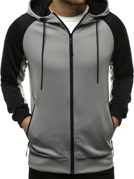 Férfi Melegítő felső Szürke OZONEE JS/88006