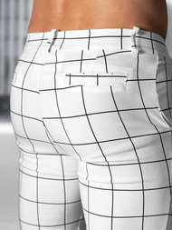 Férfi Chino Nadrág Fehér OZONEE O/P4009Z